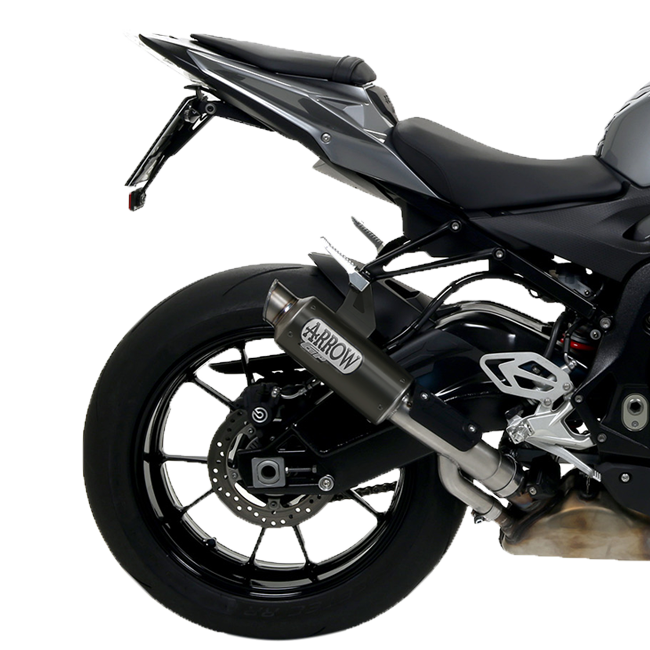 Freccia slip-on gp2 in acciaio inossidabile scuro BMW S1000RR (17-18) 71538GPI