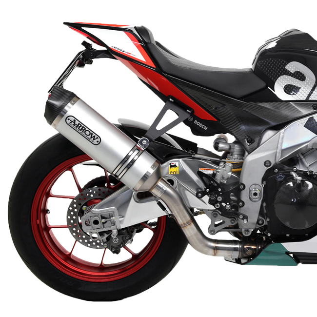 Arrow Slip-on Race-Tech Alluminium Aprilia RSV4/RR/RF (17-18) 717444ak