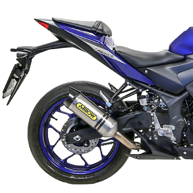 Arrow Slip-on Thunder Alluminio Yamaha YZF-R3 (15-18) 71831ak