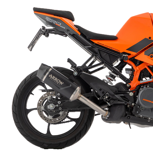 Arrow Slip-On Indy-Race Alluminium Dark KTM RC 390 (22-25) 71957akn