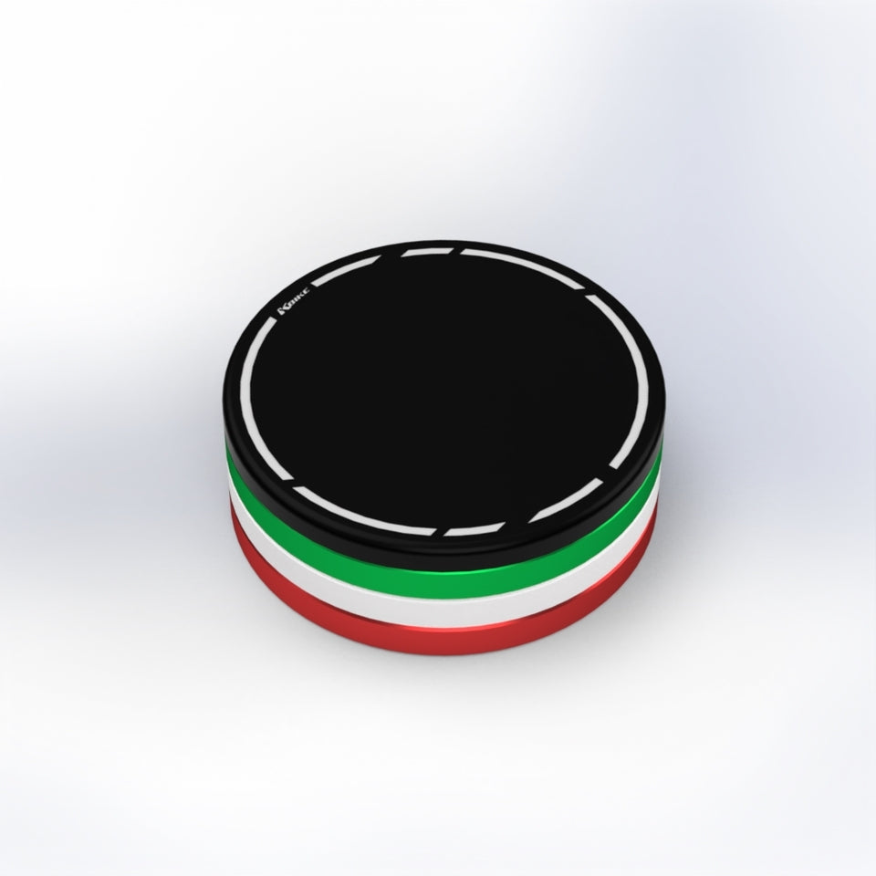 Coperchio del serbatoio di compensazione posteriore tricolore K-Bike Ducati Panigale V4/S/R (18-24) TS035 