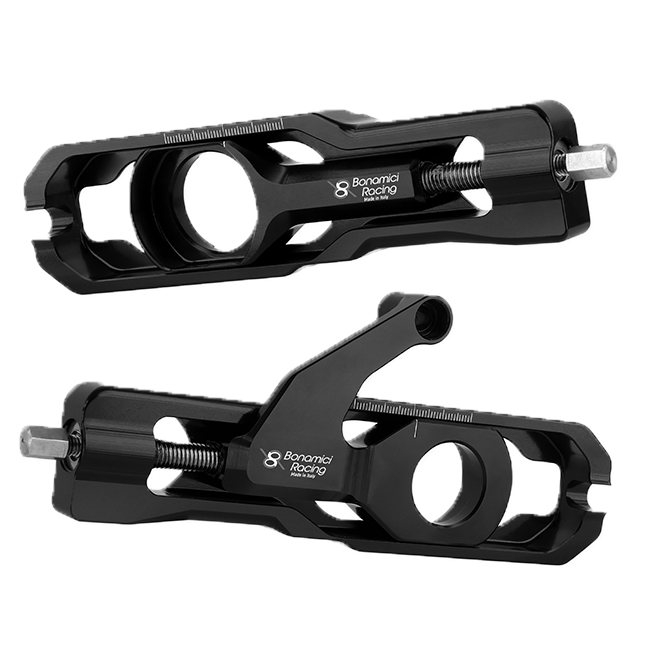 Tenditore della catena con supporto per pinza freno Bonamici Racing Yamaha YZF-R9 (25-26) CHAD17P_BK 