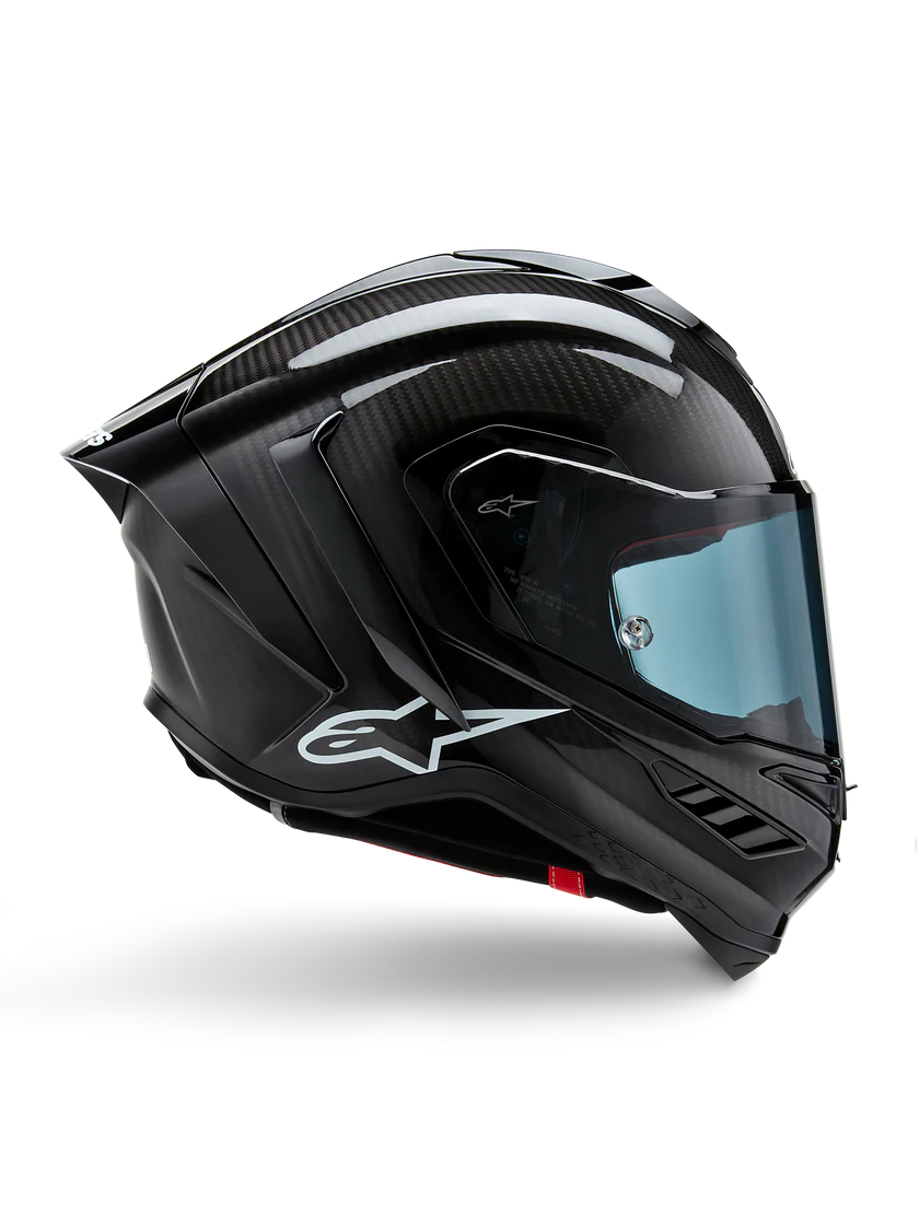 Alpinestars Supertech R10 Gloss a carbonio con elmo solido 8200124-1902