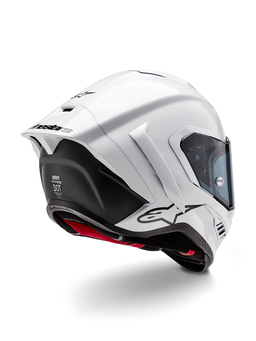 Alpinestars Supertech R10 Solid Hold White Gloss 8200124-2170