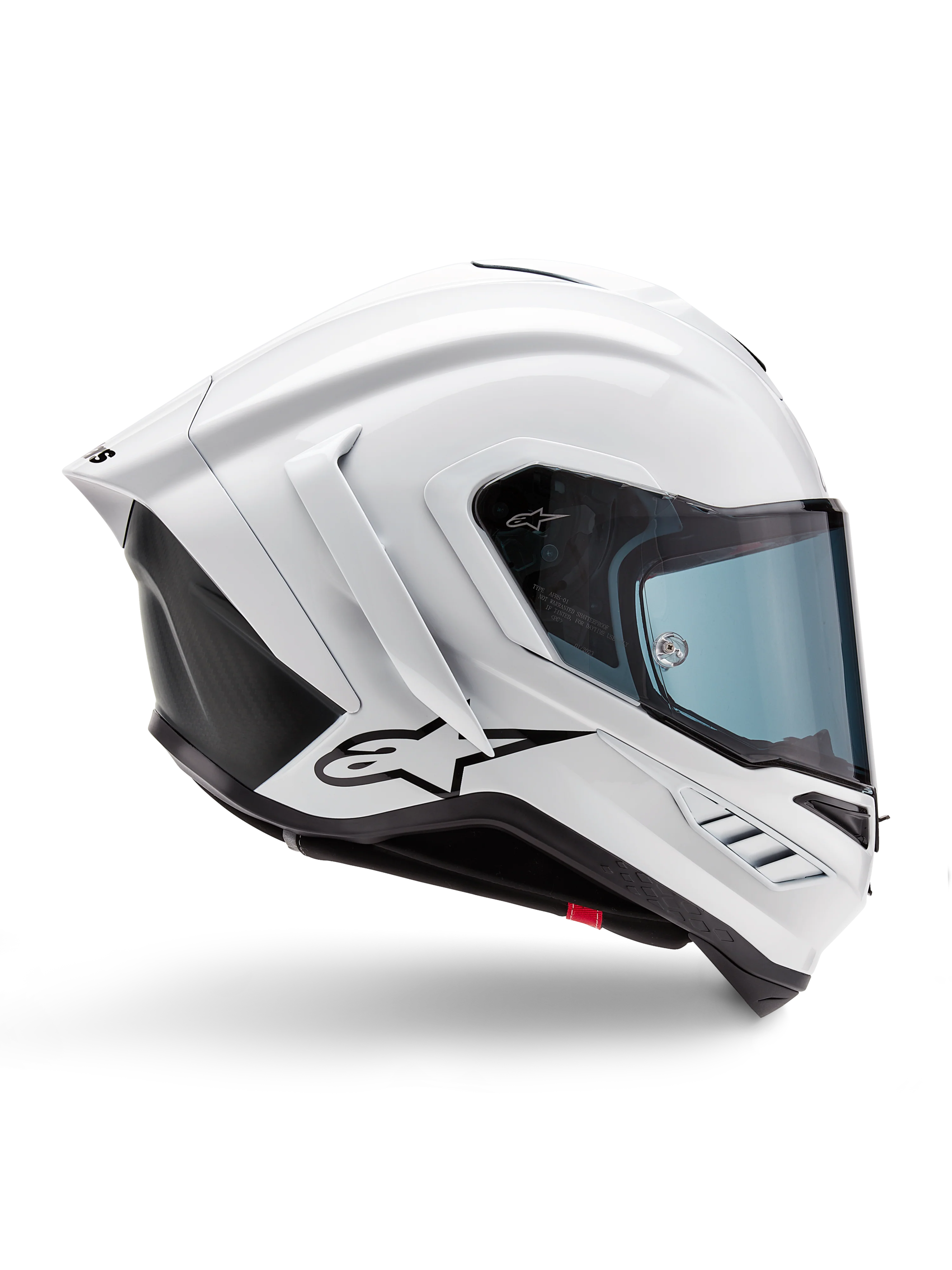 Alpinestars Supertech R10 Solid Hold White Gloss 8200124-2170