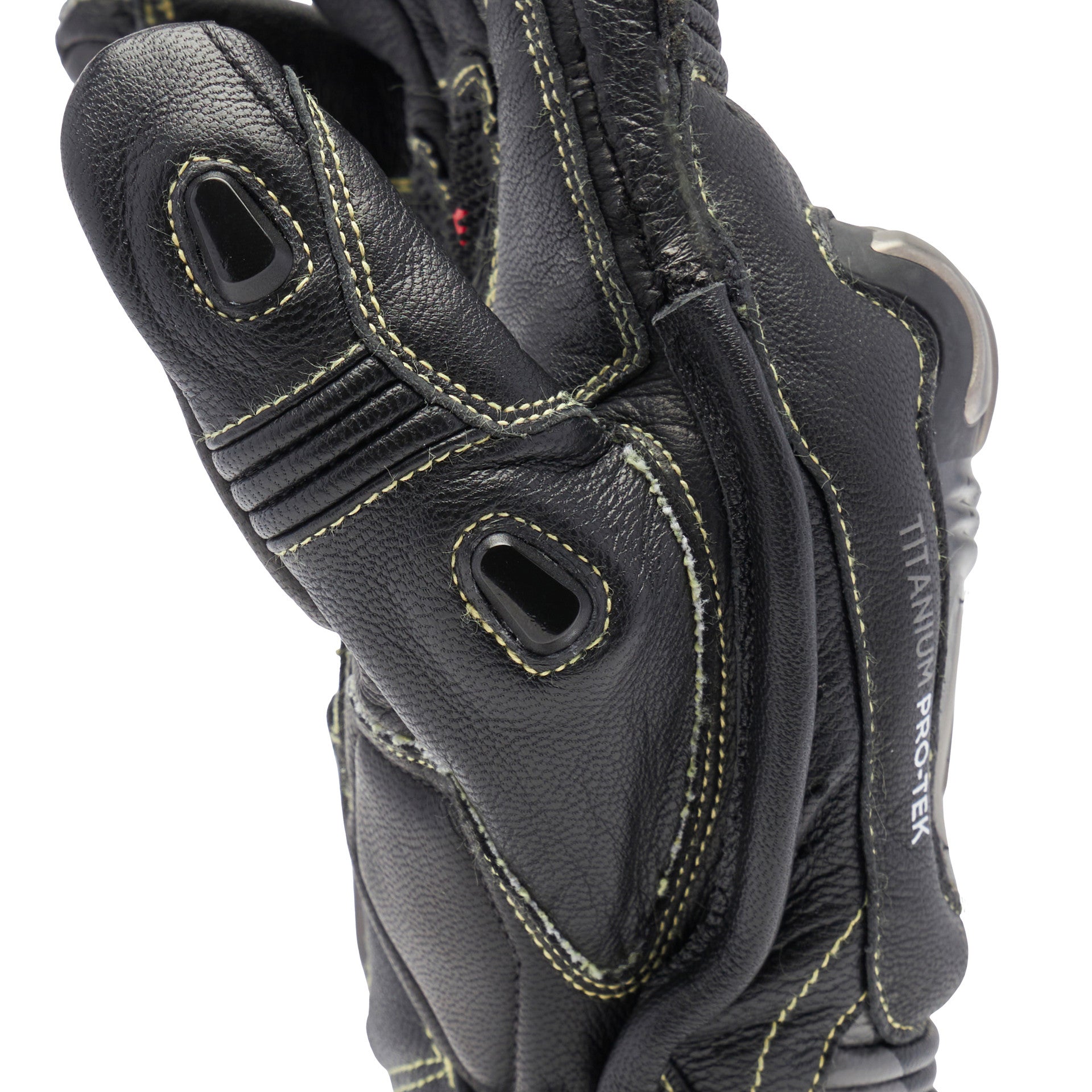 Guanti in pelle di motociclisti da corsa Full Metal 7 da Bainese | Uomini | Nero | 201810001463100