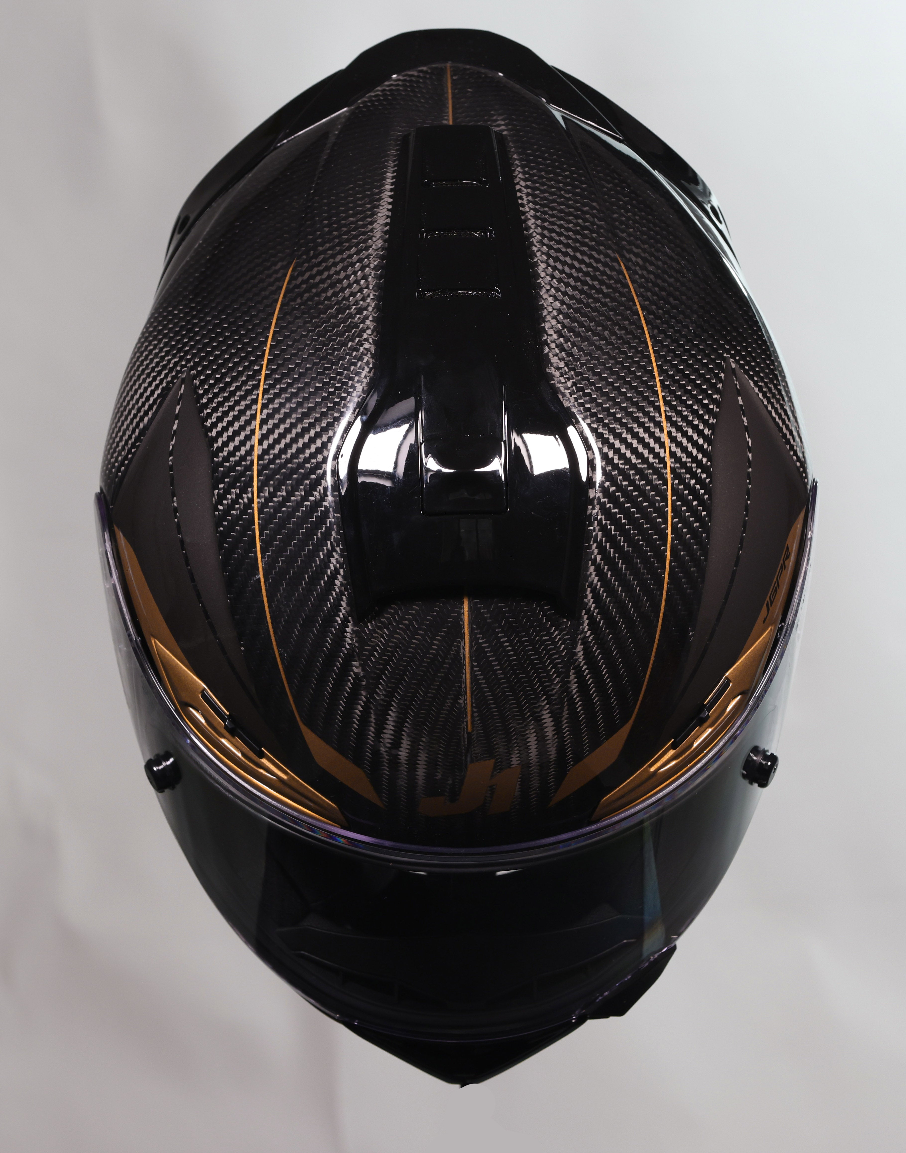 Just1 J-PGR Casco Impulso Oro / Carbonio Lucido 6031110995016 