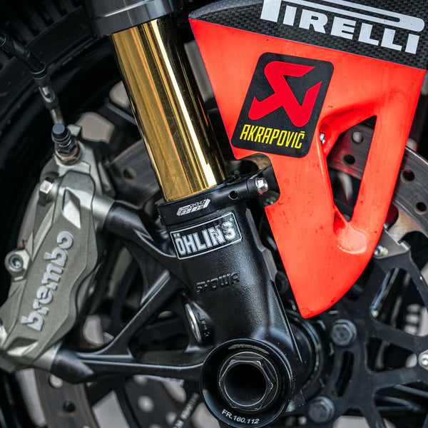 Kit di supporto per cambio rapido parafango anteriore WorldSSP Feel Racing Ducati Panigale V2 955 (20-24) FR.01.KIT 