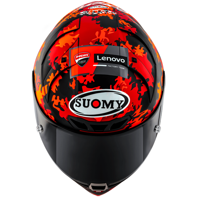 Casco Suomy S1-XR GP Replica Francesco Pecco Bagnaia 2025 K6SX0018 