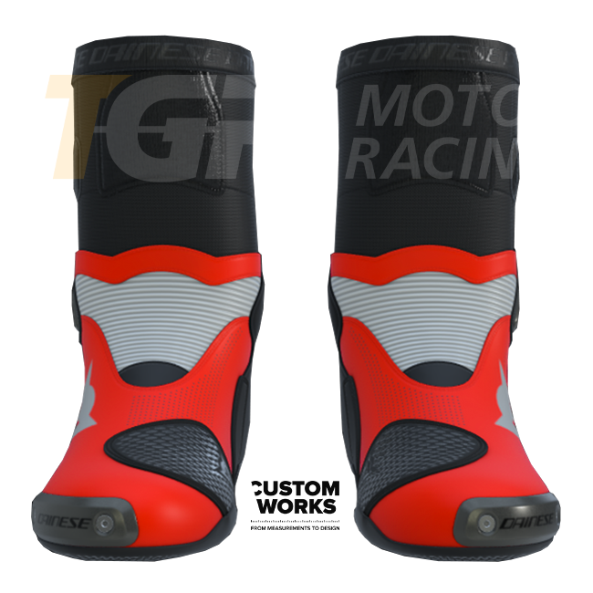 Dainese Axial 2 Air Racing und Straßen Motorradstiefel Herren | Austria Edition | Custom Works