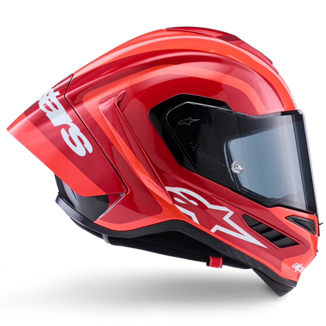 Alpinestars Supertech R10 Casco Arius Doppio Rosso lucido 8203926-1683 