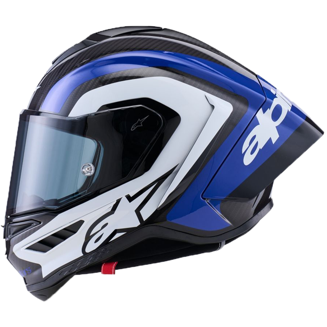 Alpinestars Supertech R10 Casco Arius Blu Lucido 8203926-1647 