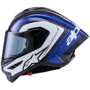 Alpinestars Supertech R10 Casco Arius Blu Lucido 8203926-1647 
