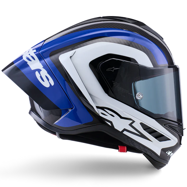 Alpinestars Supertech R10 Casco Arius Blu Lucido 8203926-1647 