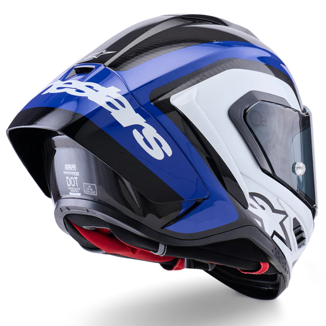 Alpinestars Supertech R10 Casco Arius Blu Lucido 8203926-1647 