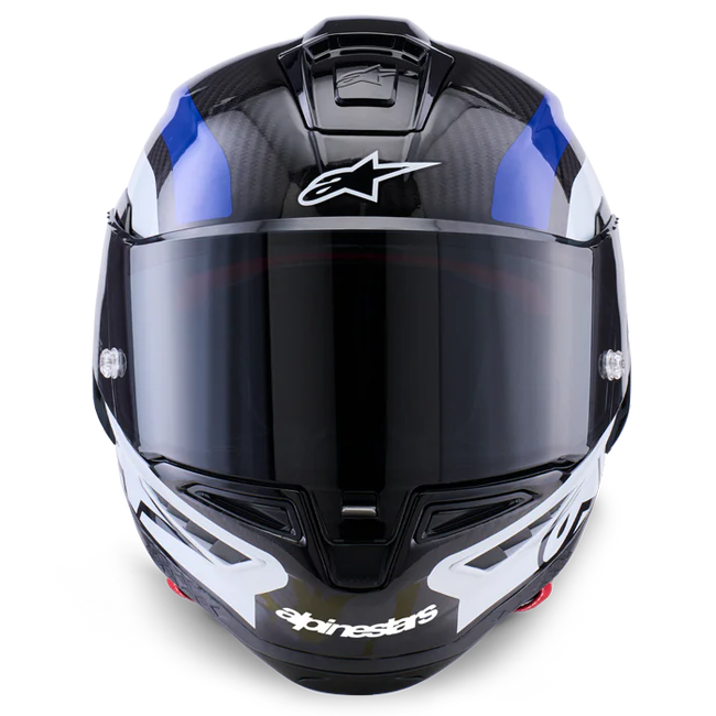 Alpinestars Supertech R10 Casco Arius Blu Lucido 8203926-1647 
