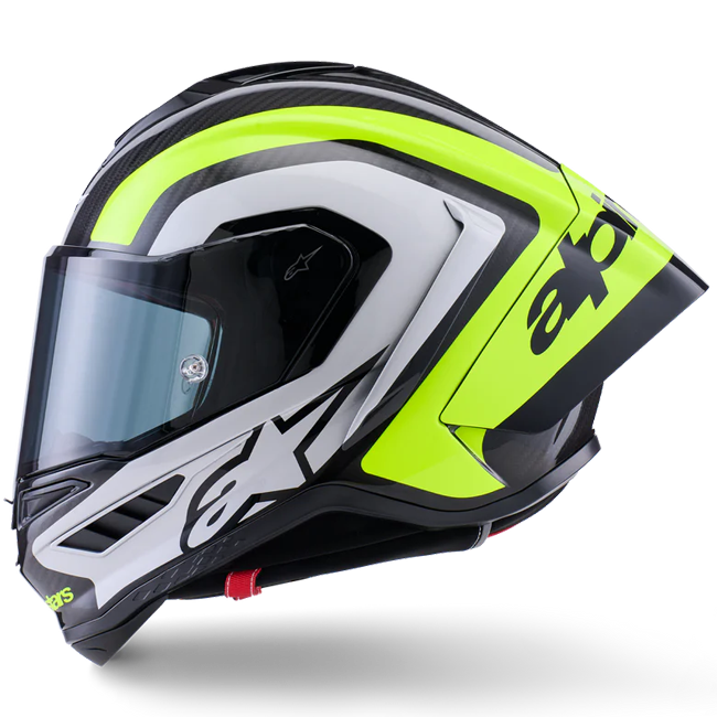 Casco Alpinestars Supertech R10 Arius Giallo Fluo Lucido 8203926-1699 