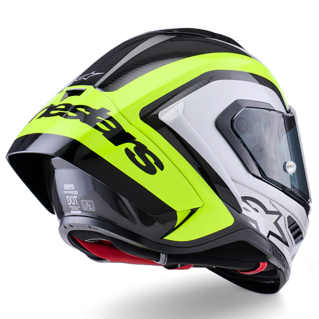 Casco Alpinestars Supertech R10 Arius Giallo Fluo Lucido 8203926-1699 