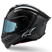Alpinestars Supertech R10 Gloss a carbonio con elmo solido 8200124-1902