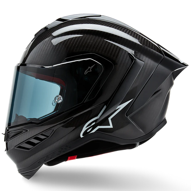 Alpinestars Supertech R10 Gloss a carbonio con elmo solido 8200124-1902
