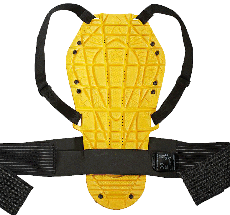 Spidi Back Warrior Evo Protettore schiena | Uomo | Nero/Giallo 