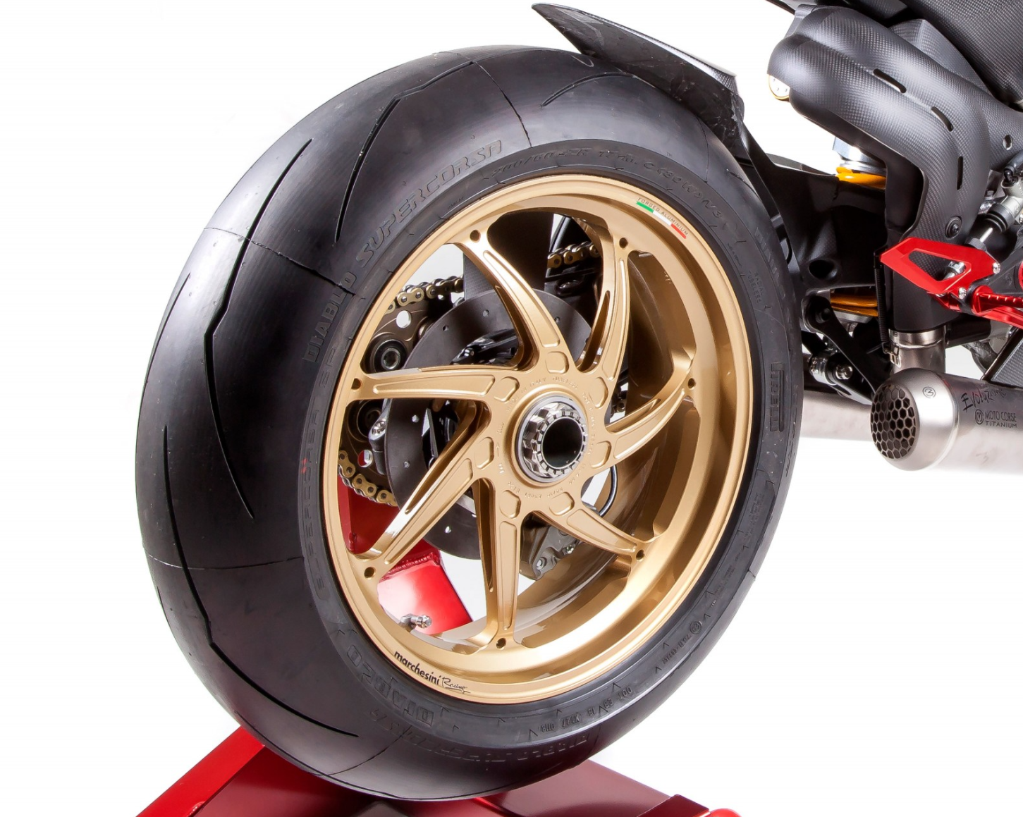 Kit SICOM Carbon-Ceramica Posteriore-Dischi freno T-Drive 245x6mm Ducati Panigale V2 955 (20-24) 