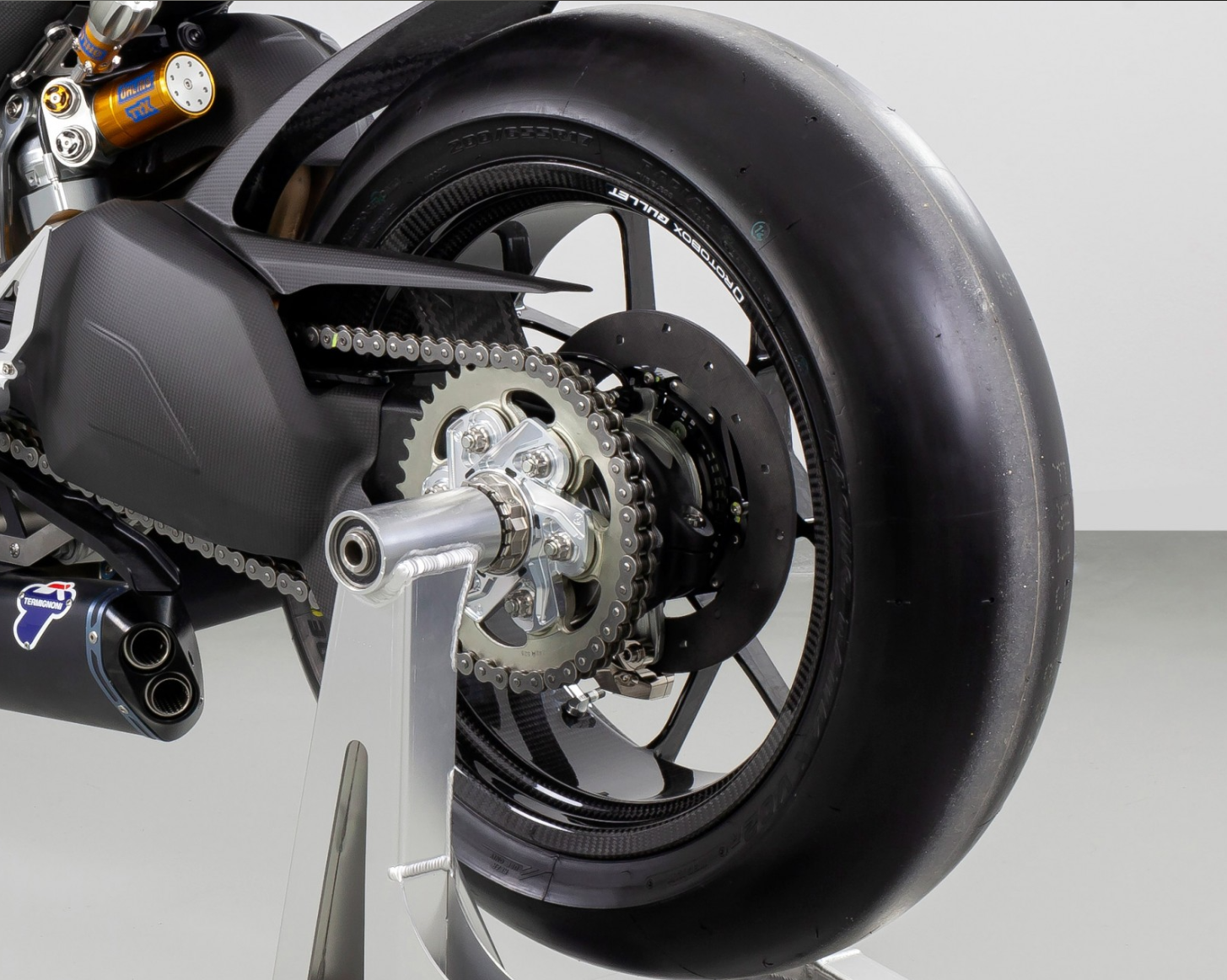 Kit SICOM Carbon-Ceramica Posteriore-Dischi freno T-Drive 245x6mm Ducati Panigale V2 955 (20-24) 