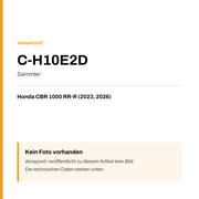 Akrapovic Sammler Honda CBR 1000 RR-R (23-26) C-H10E2D — Platzhalter, kein Herstellerfoto verfügbar