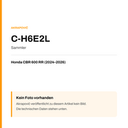 Akrapovic Sammler Honda CBR 600 RR (24-26) C-H6E2L — Platzhalter, kein Herstellerfoto verfügbar
