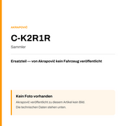 Akrapovic Sammler C-K2R1R — Platzhalter, kein Herstellerfoto verfügbar