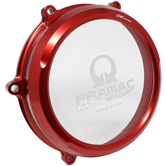 Coperchio frizione trasparente Pramac Racing Limited Edition CNC Racing Ducati Panigale V4/S (2025) CA210PR 