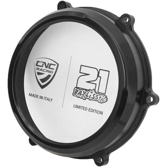 Coperchio frizione trasparente Troy Bayliss Limited Edition CNC Racing Ducati Panigale V4/S (2025) CA210TB 