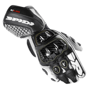 Guanti da moto in pelle Spidi Carbo Kangaroo Racing | Uomo | Nero-Bianco | A216011 