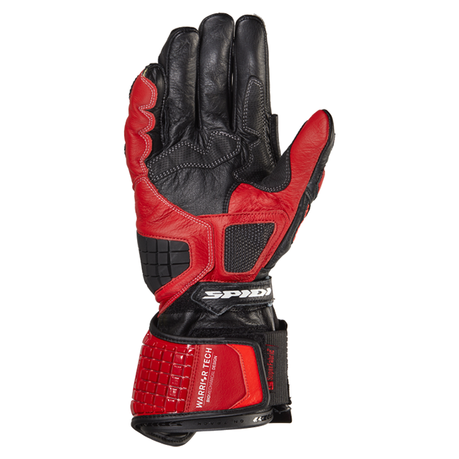 Guanti da moto in pelle Spidi Carbo Track Evo Racing | Uomo | Rosso | A203014 