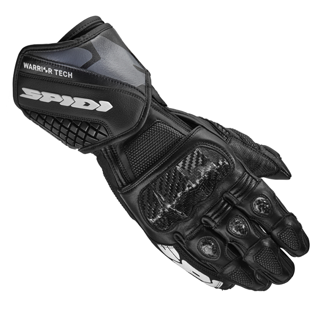 Guanti da moto in pelle Spidi Carbo 5 Racing | Uomo | Nero | A185026 