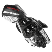 Guanti da moto in pelle Spidi Carbo Track Evo Racing | Uomo | Nero/Bianco | A203011 