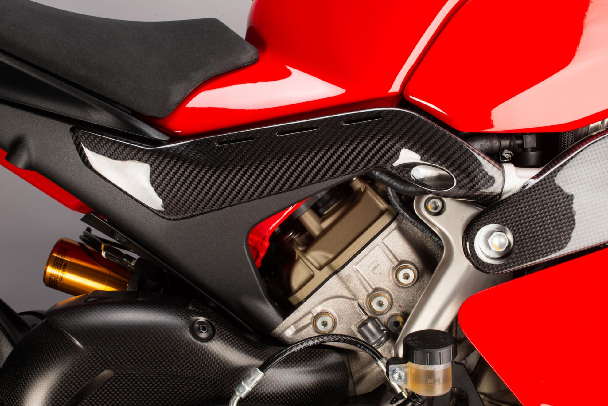 Copertura del telaio posteriore in carbonio LighTech Ducati Panigale V4/S/R (18-24) CARD0880 