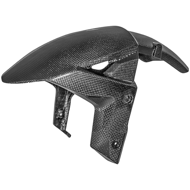 Parafanghi anteriori in carbonio tech kawasaki zx-10 r/rr (11-25) cark9810