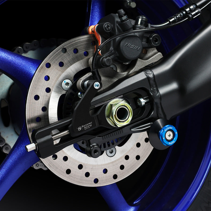 Tenditore della catena con supporto per pinza freno Bonamici Racing Yamaha YZF-R9 (25-26) CHAD17P_BK 