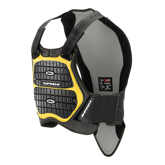 Spidi DEFENDER protettore per petto e schiena | Uomo | Nero/Giallo | Z122016 