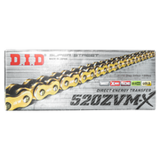 D.I.D 520ZVM-X X-Ring catena 520 G&G aperta con chiusura a rivetto - 100 a 132 maglie 