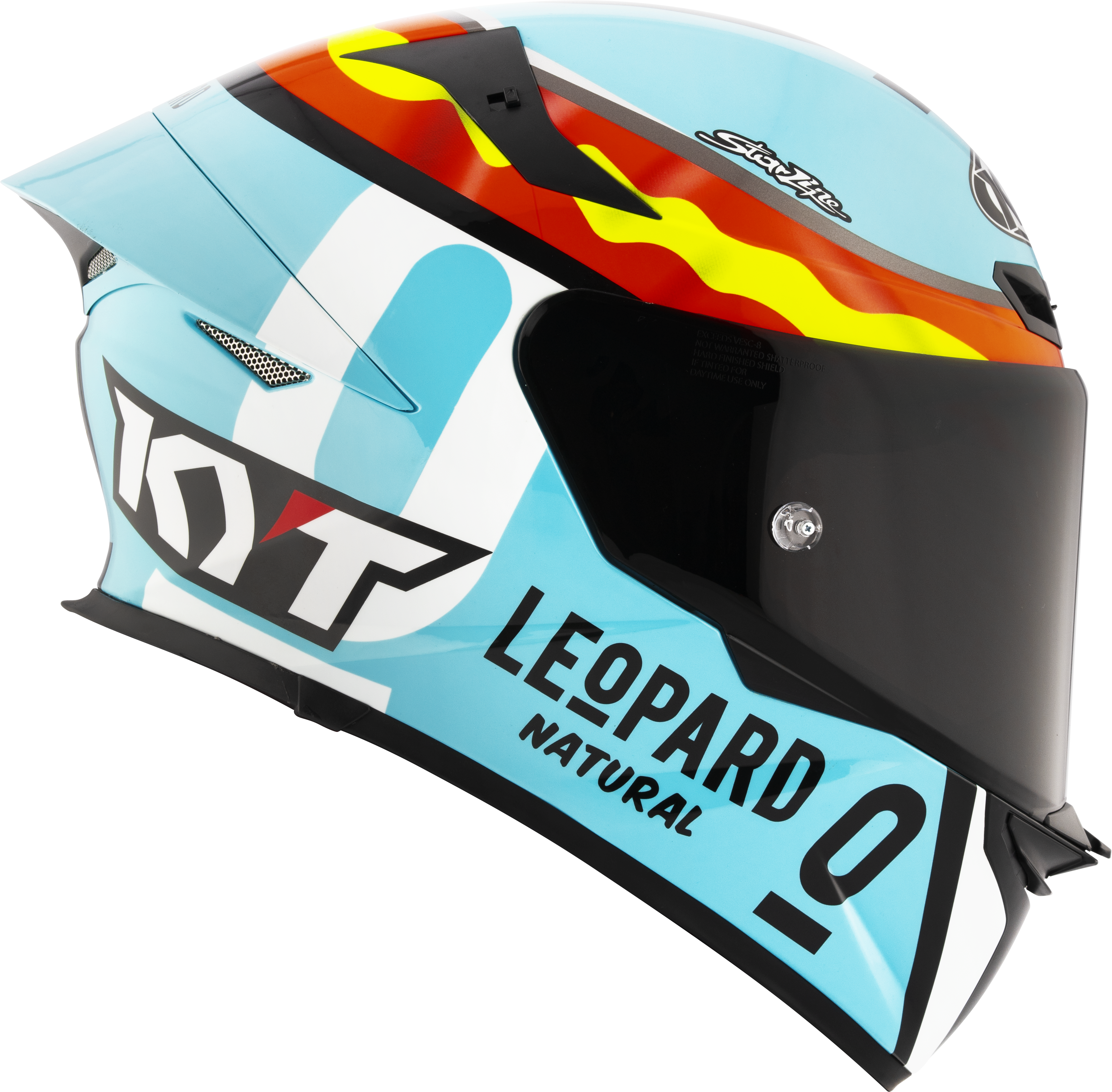 KYT TT-Revo Casco Leopard Racing Replica Spagna Y6TR0018 