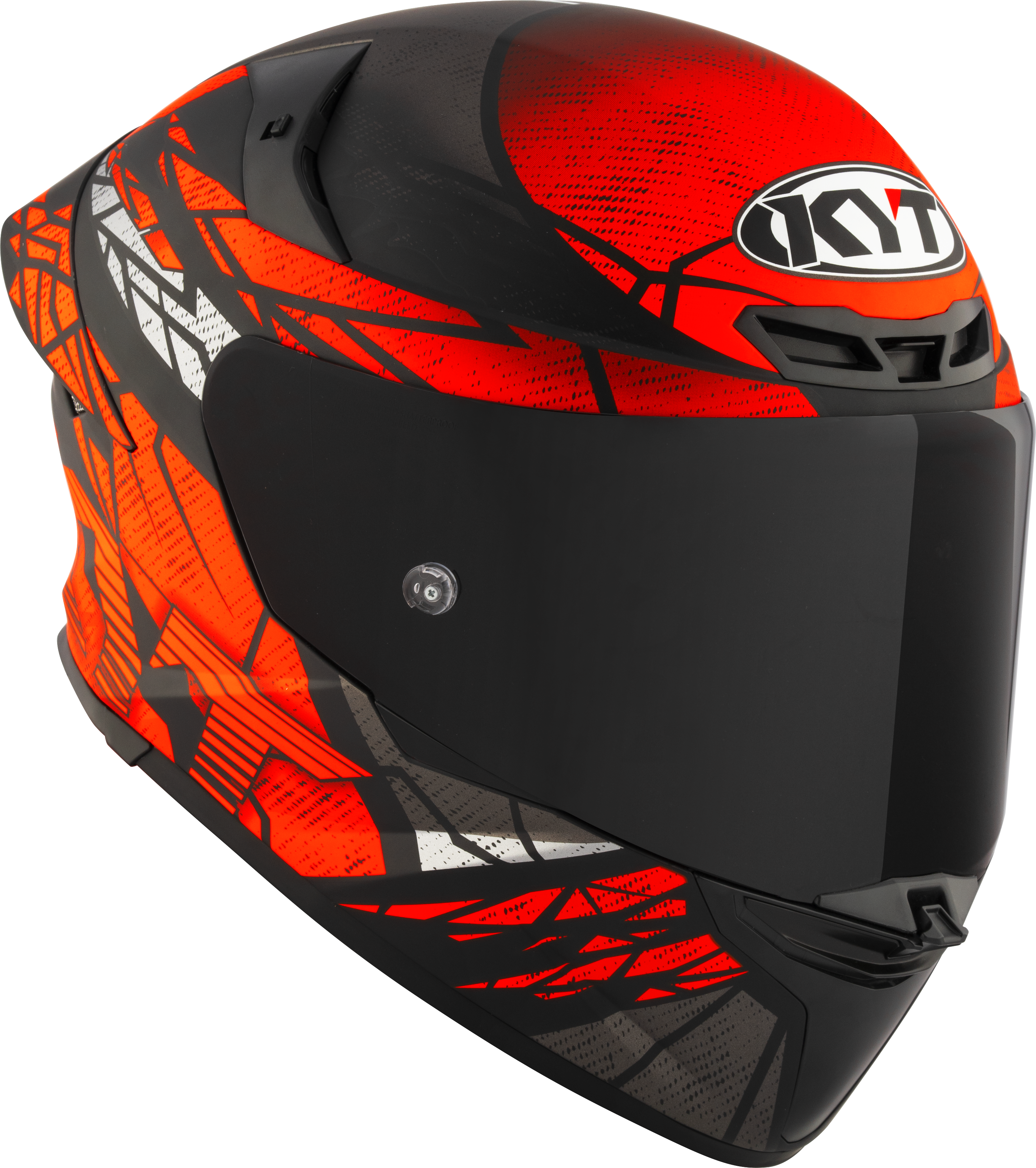 Kyt TT-Revo Combusibile elmo rosso Matt Y6TR0038