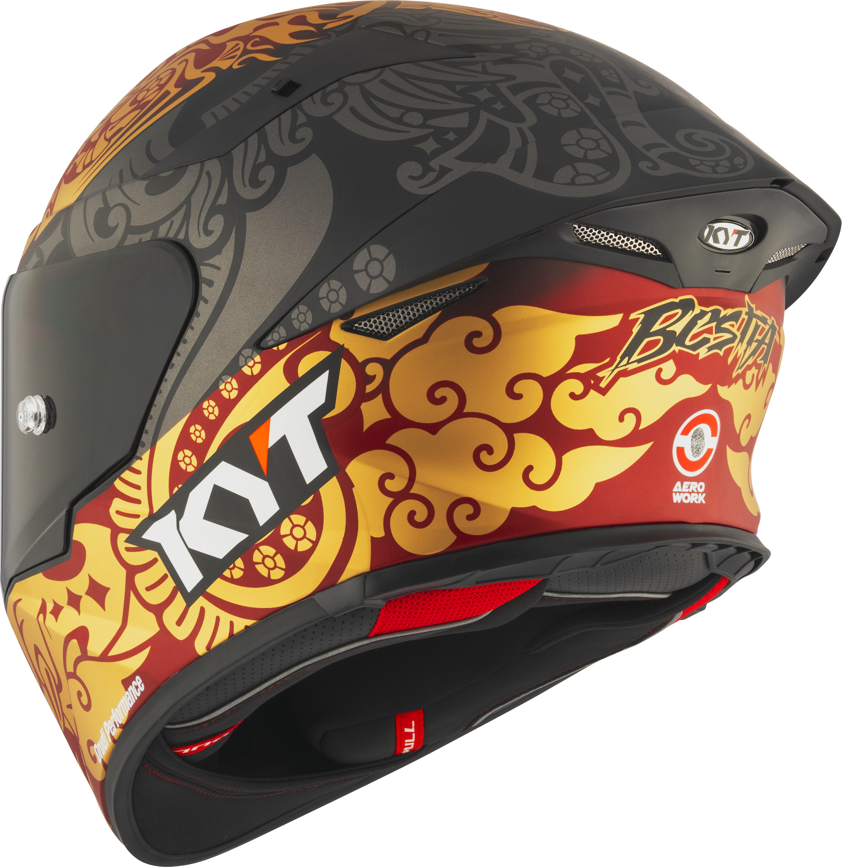 KYT TT-Revo Casco Replica Enea Bastianini Indonesia 2023 Y6TR0039 