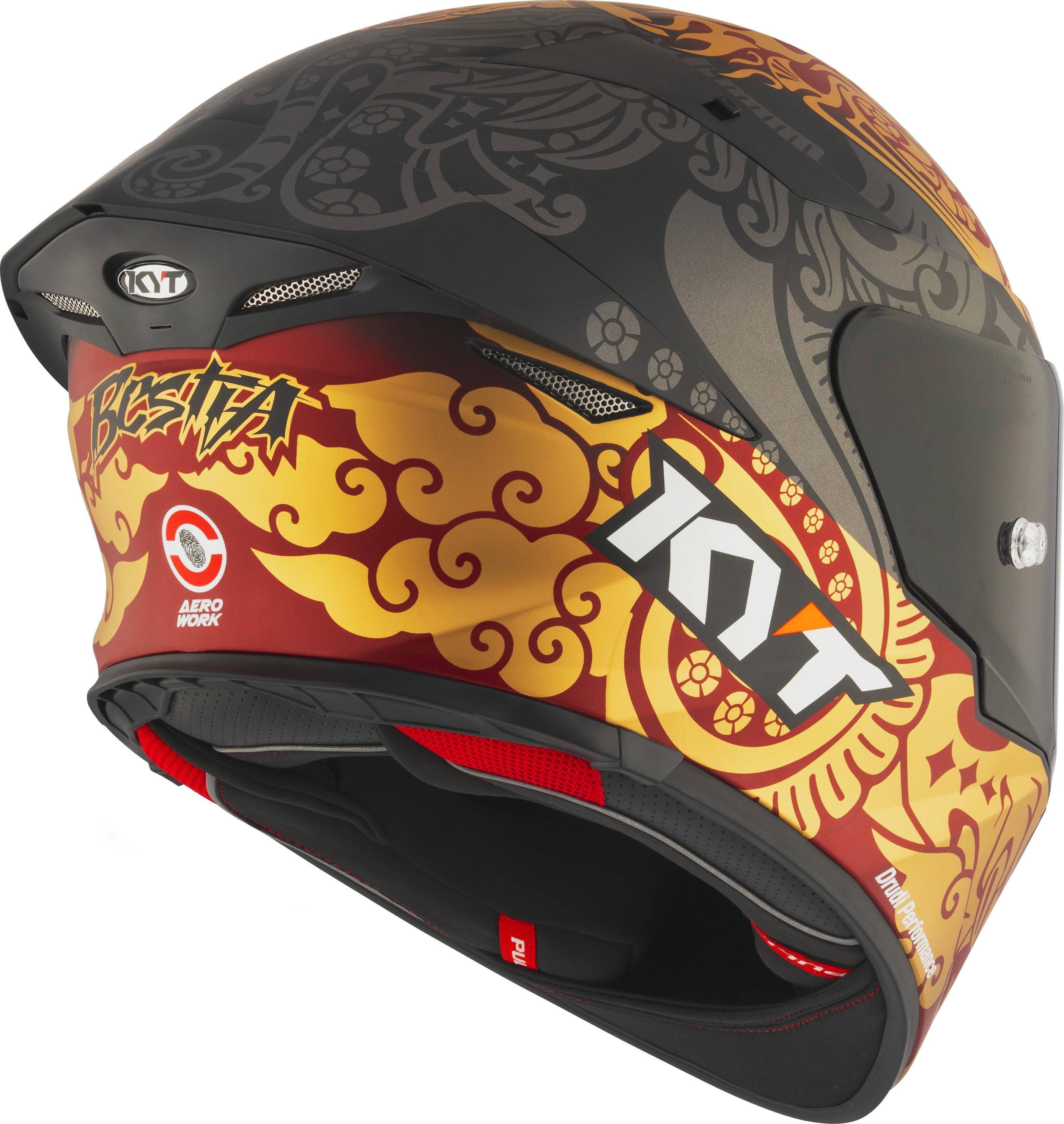 KYT TT-Revo Casco Replica Enea Bastianini Indonesia 2023 Y6TR0039 