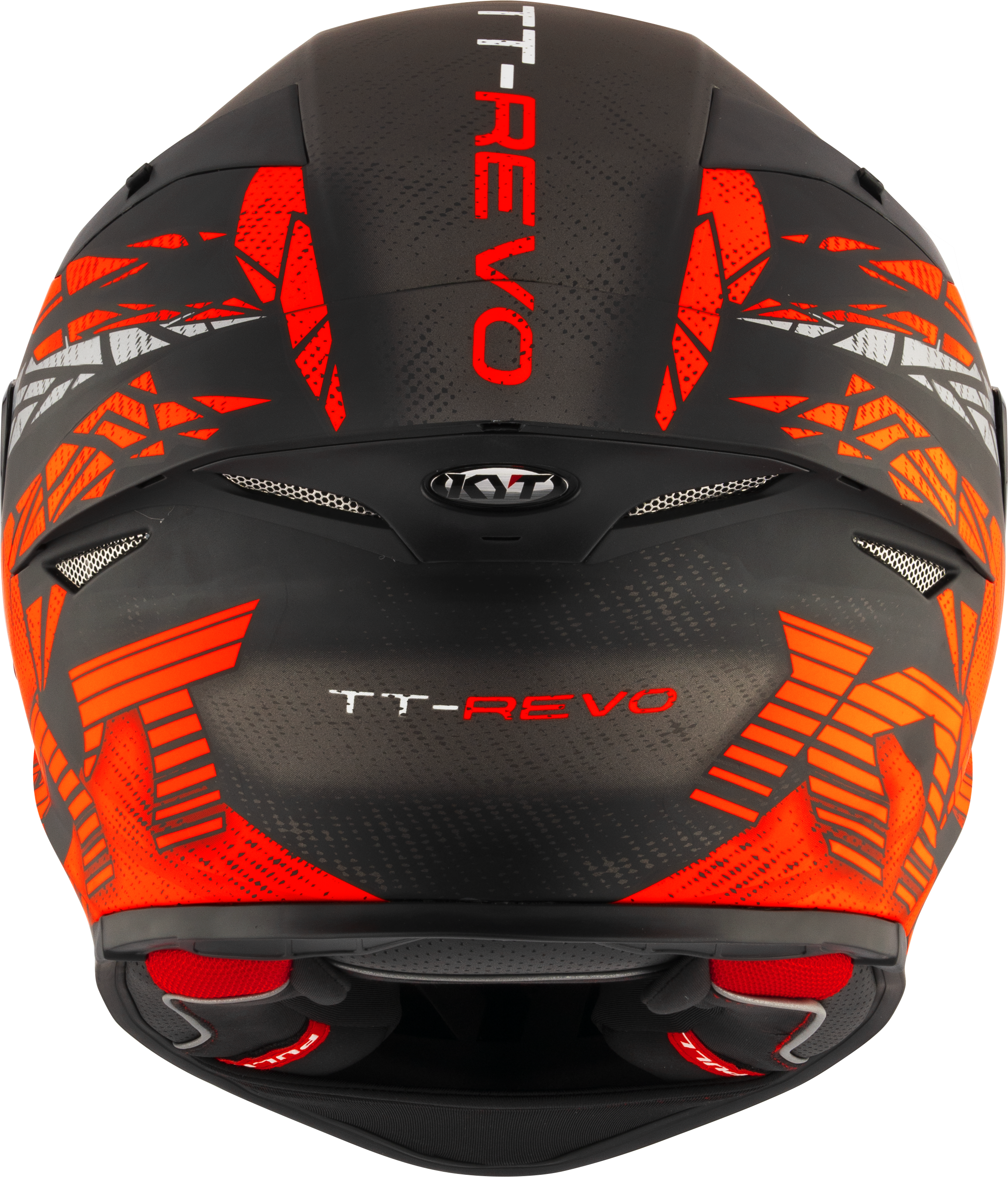 Kyt TT-Revo Combusibile elmo rosso Matt Y6TR0038