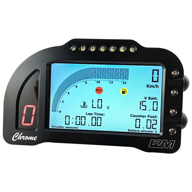 I2M Chrome Lite Dashboard Ducati Panigale V4 R (23-24) 