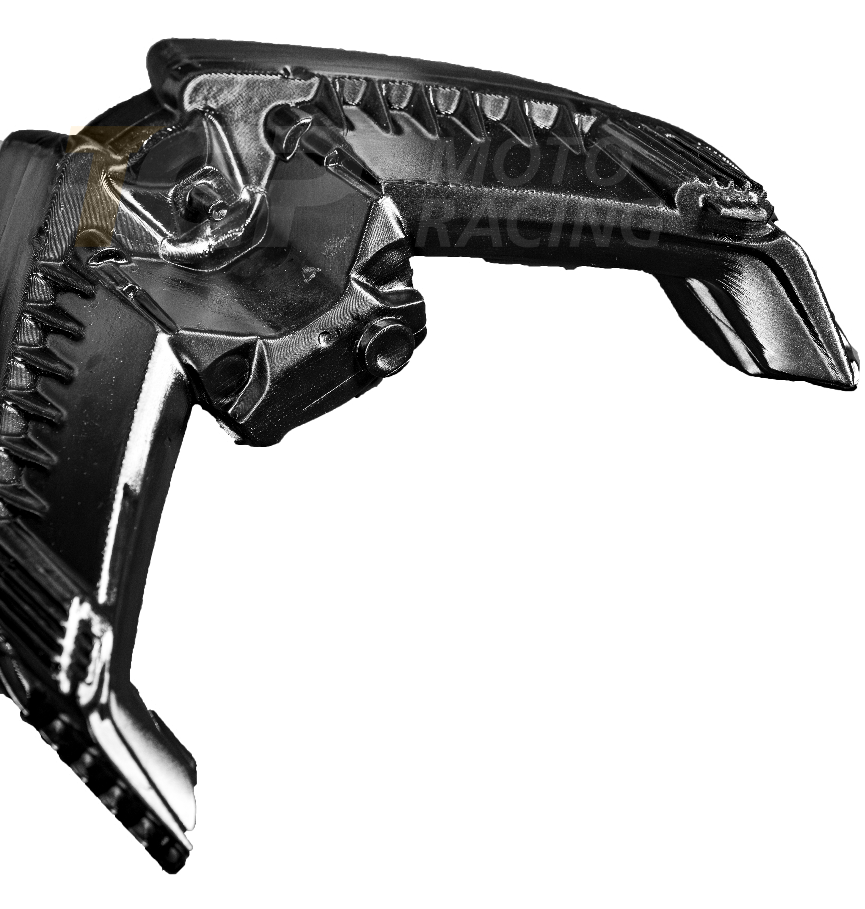 Copertura luce posteriore finta lucida nera TGP MotoRacing Ducati Panigale V4/S/R (25-26) 