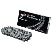 Catena EK 520 R/3D Cromato NX-Ring aperta con chiusura a rivetto – 110 fino a 120 maglie 