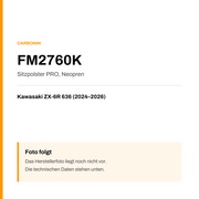 PRO Sitzbank Carbonin Kawasaki ZX-6R 636 (24-26) FM2760K — Platzhalter, Herstellerfoto folgt